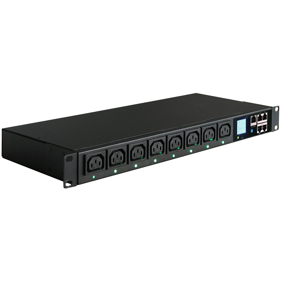 全智能(néng)電(diàn)源分(fēn)配插座PDU 橫裝監測型